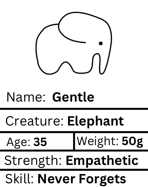 Gentle Worrywart : Elephant